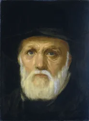 Portrait of Dirck Volckertsz. Coornhert (1522-1590)
